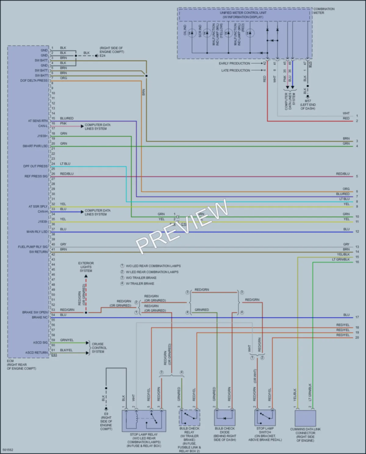 2017 Nissan TitanXD Engine Performance wiring diagram preview
