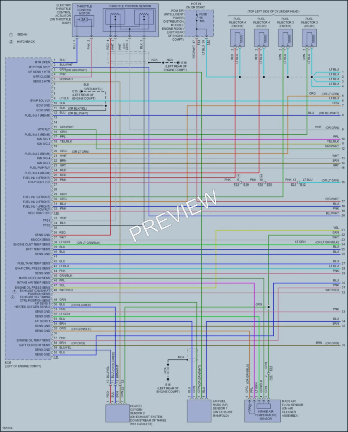 2017 Nissan VersaNote Engine Performance wiring diagram preview