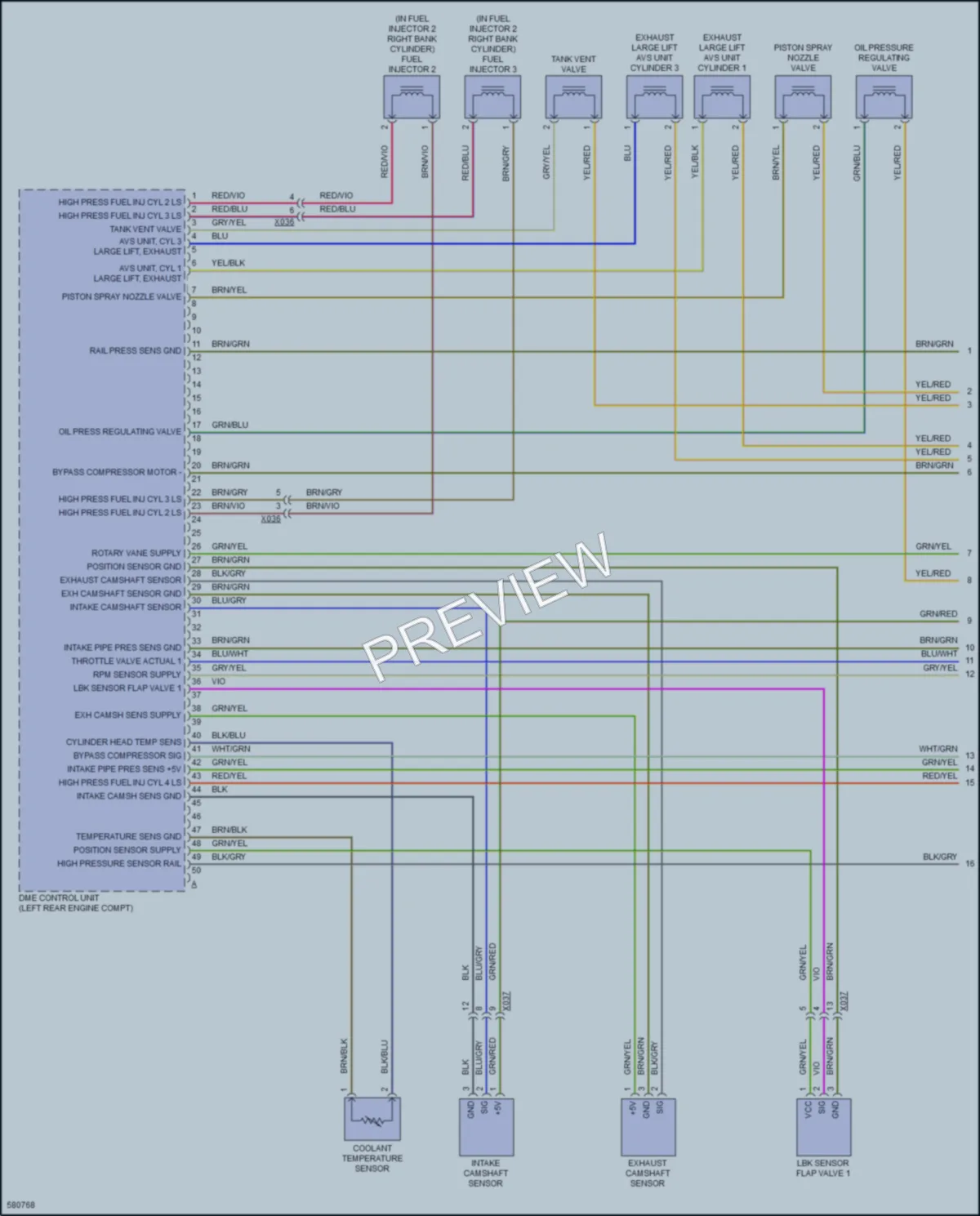 2017 Porsche Macan Engine Performance wiring diagram preview