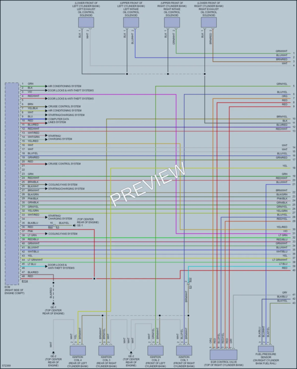 2017 Subaru Forester Engine Performance wiring diagram preview