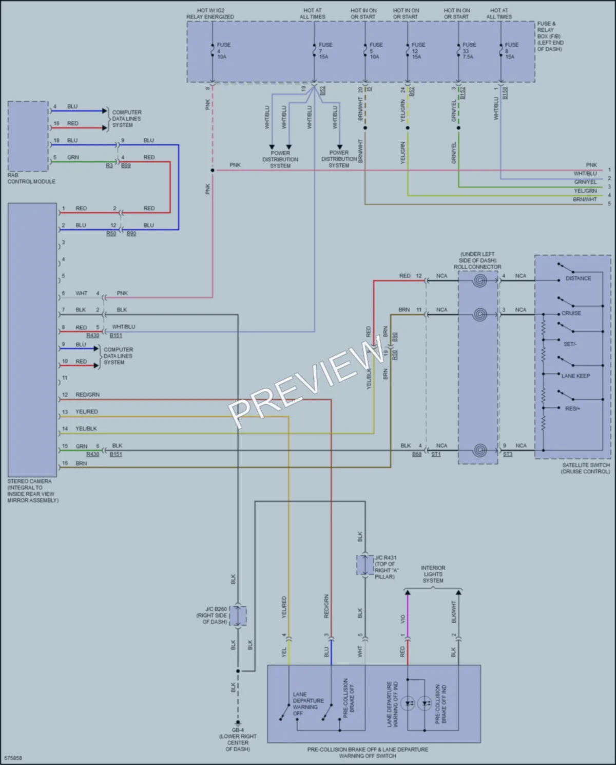 2017 Subaru Forester Navigation wiring diagram preview