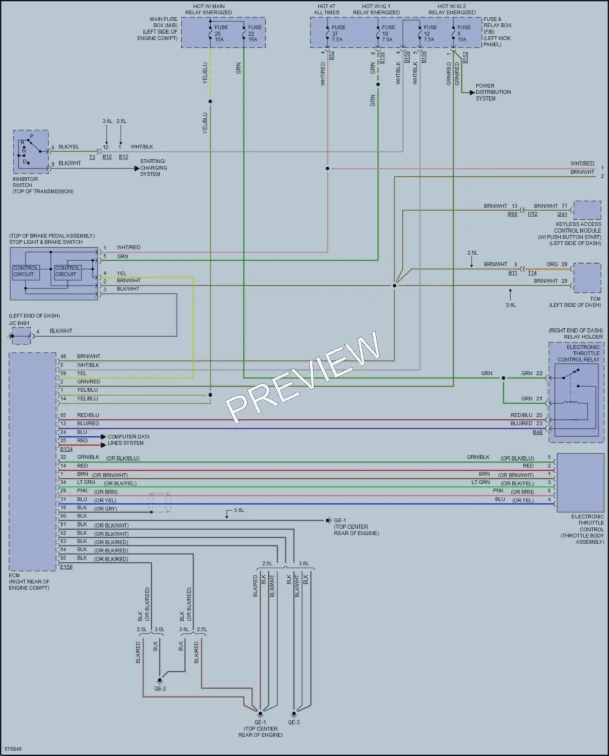 2017 Subaru Outback Navigation wiring diagram preview