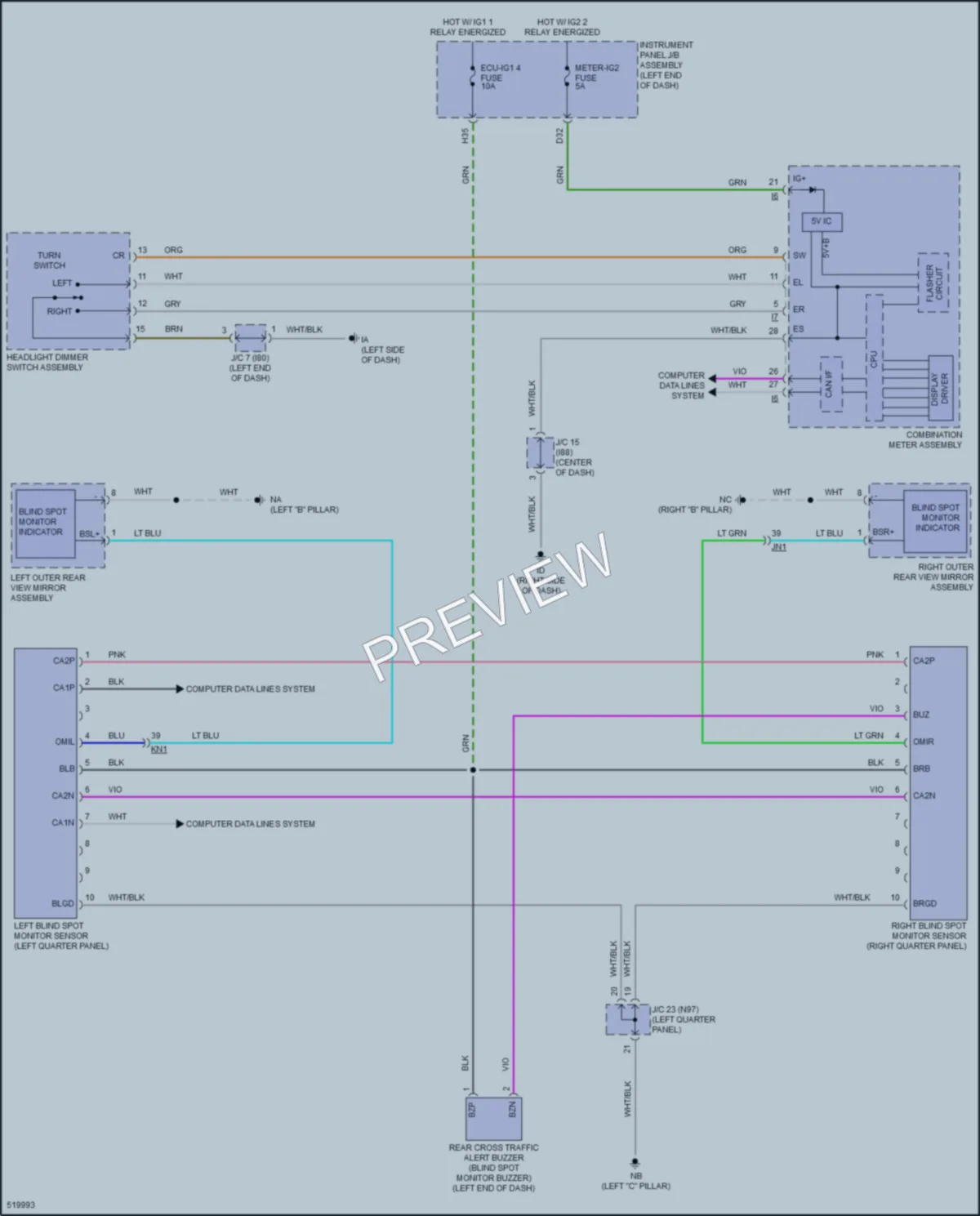 2017 Toyota PriusPrime Navigation wiring diagram preview