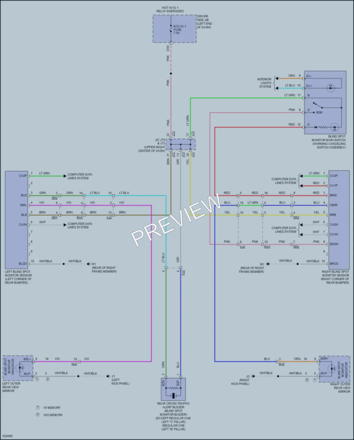2017 Toyota Tundra Navigation wiring diagram preview