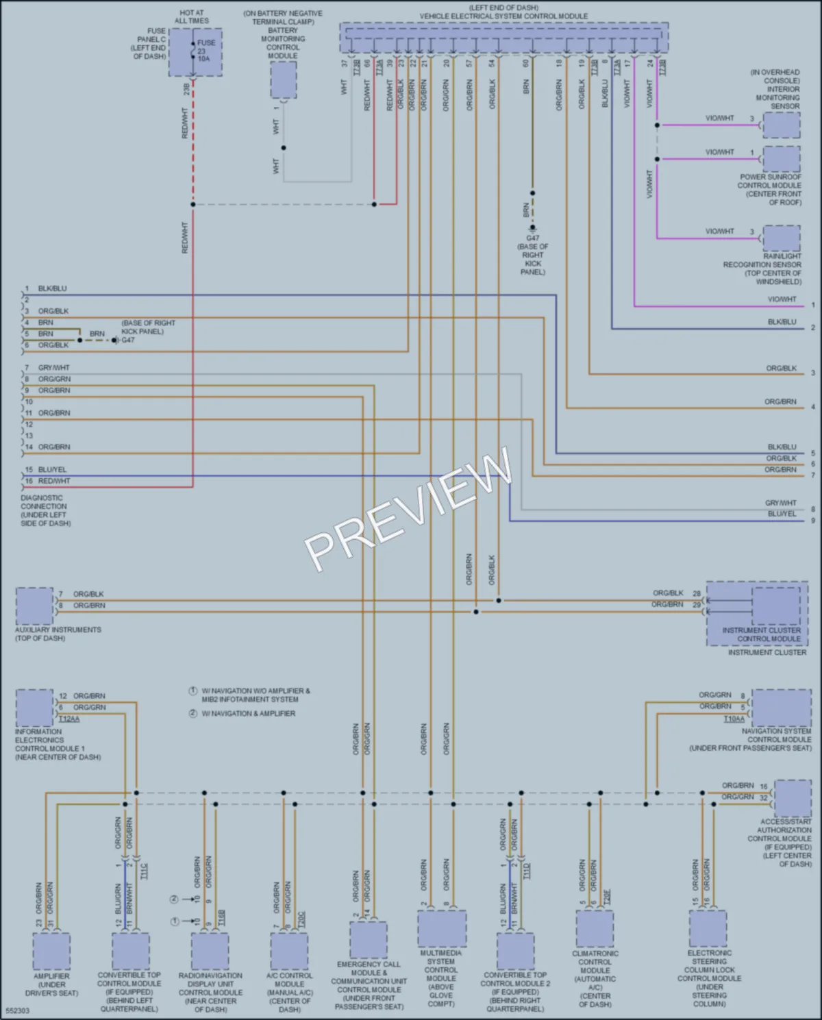 2017 Volkswagen Beetle Computer Data Lines wiring diagram preview