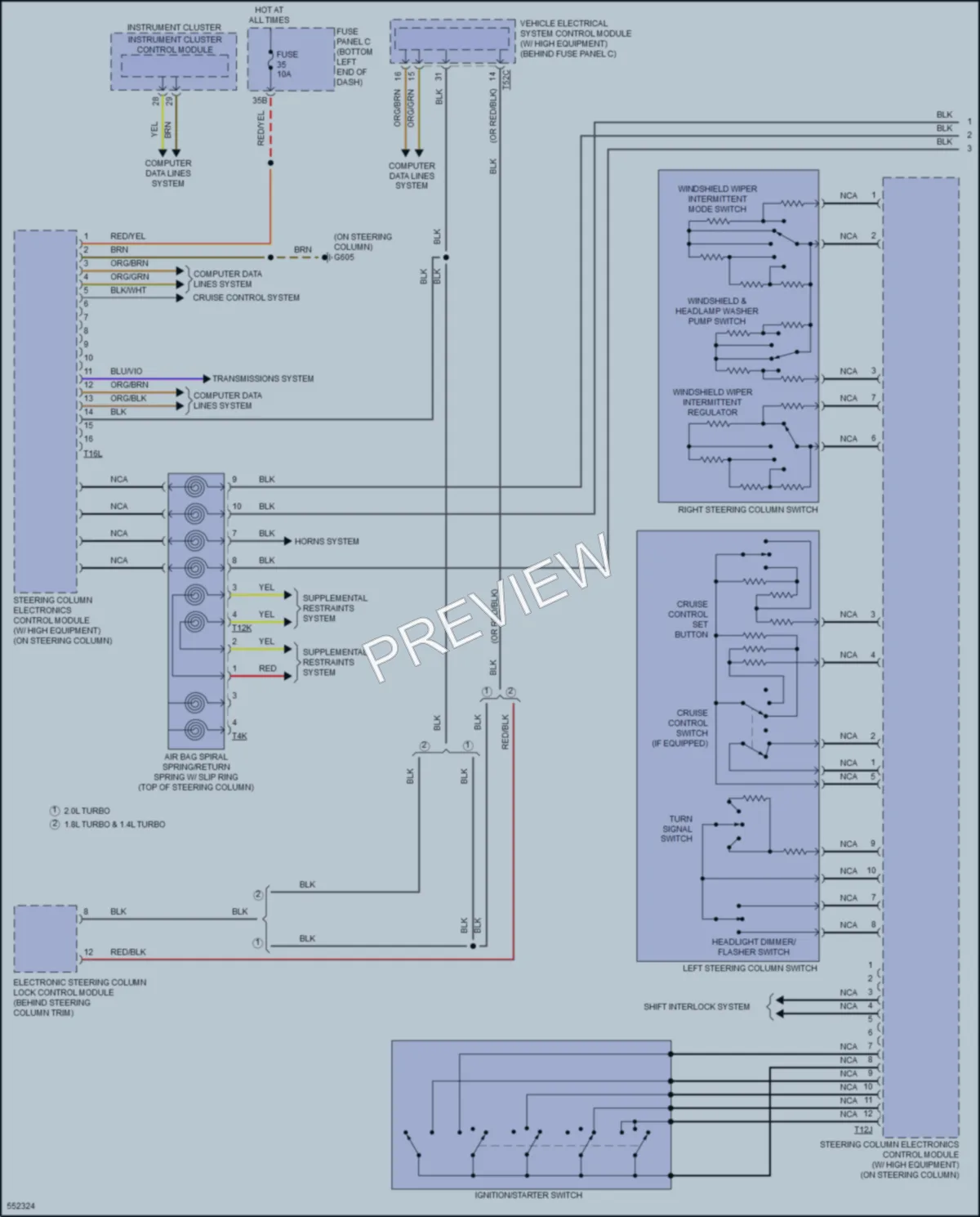 2017 Volkswagen Jetta Body Control Modules wiring diagram preview
