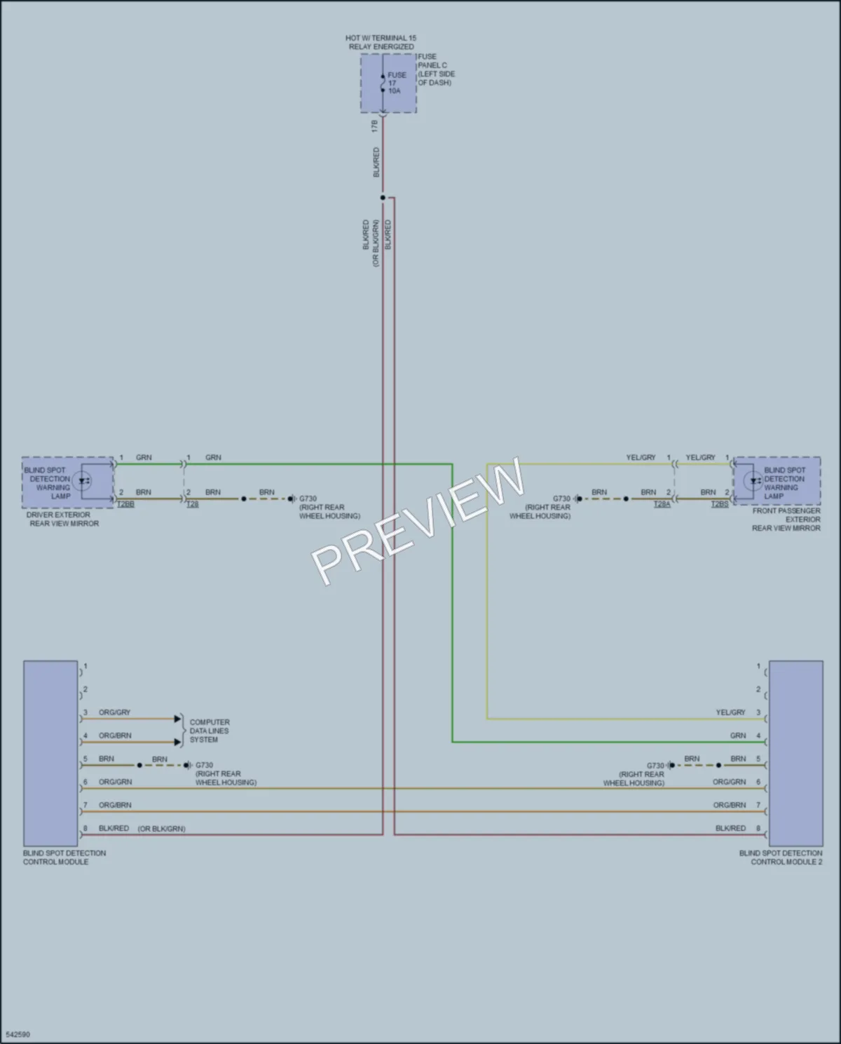 2017 Volkswagen Passat Navigation wiring diagram preview