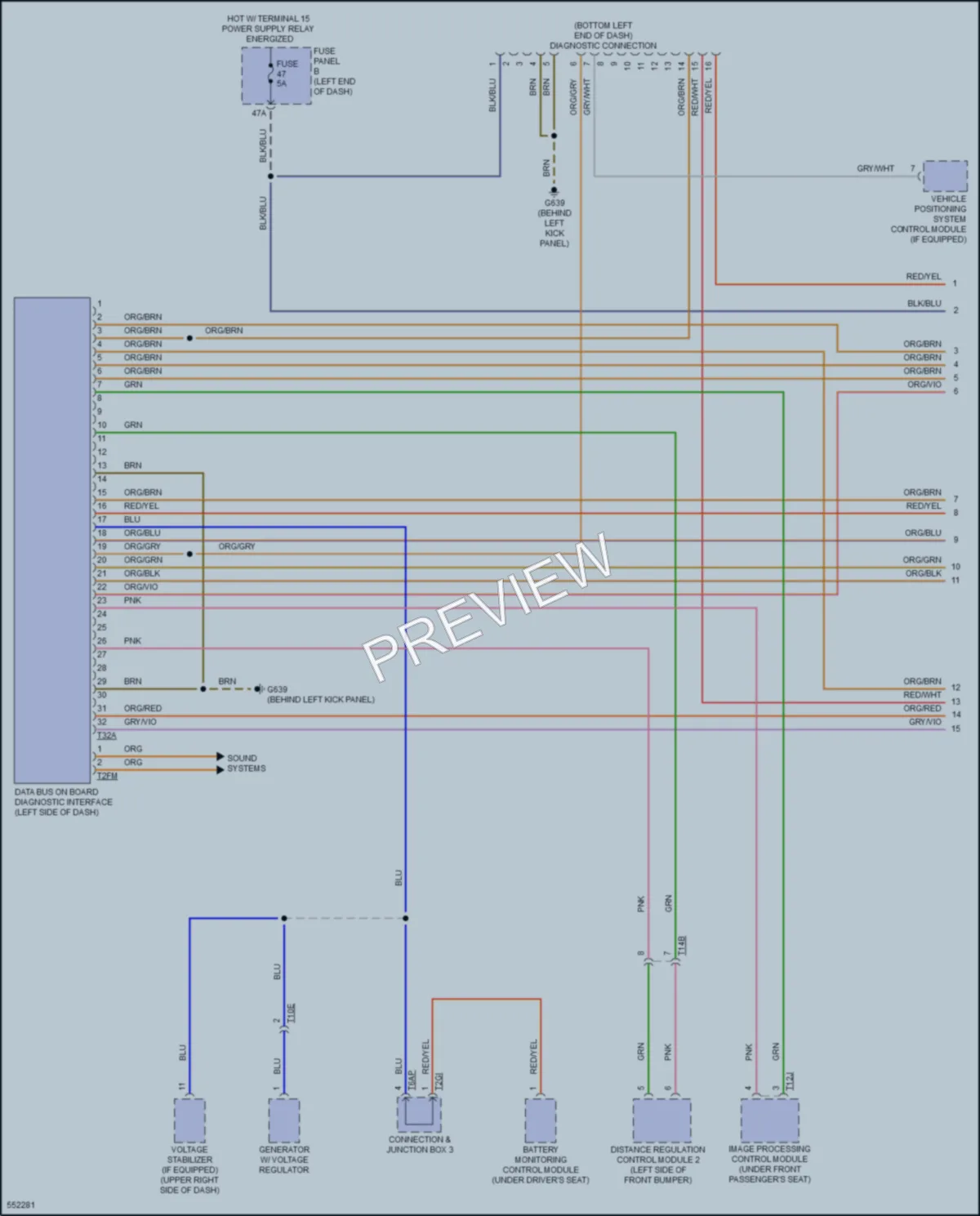 2017 Volkswagen Touareg Computer Data Lines wiring diagram preview