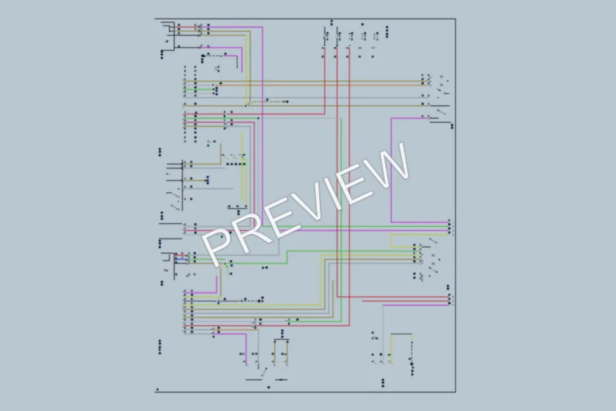 2017 Volvo S90 Power Door Locks wiring diagram preview