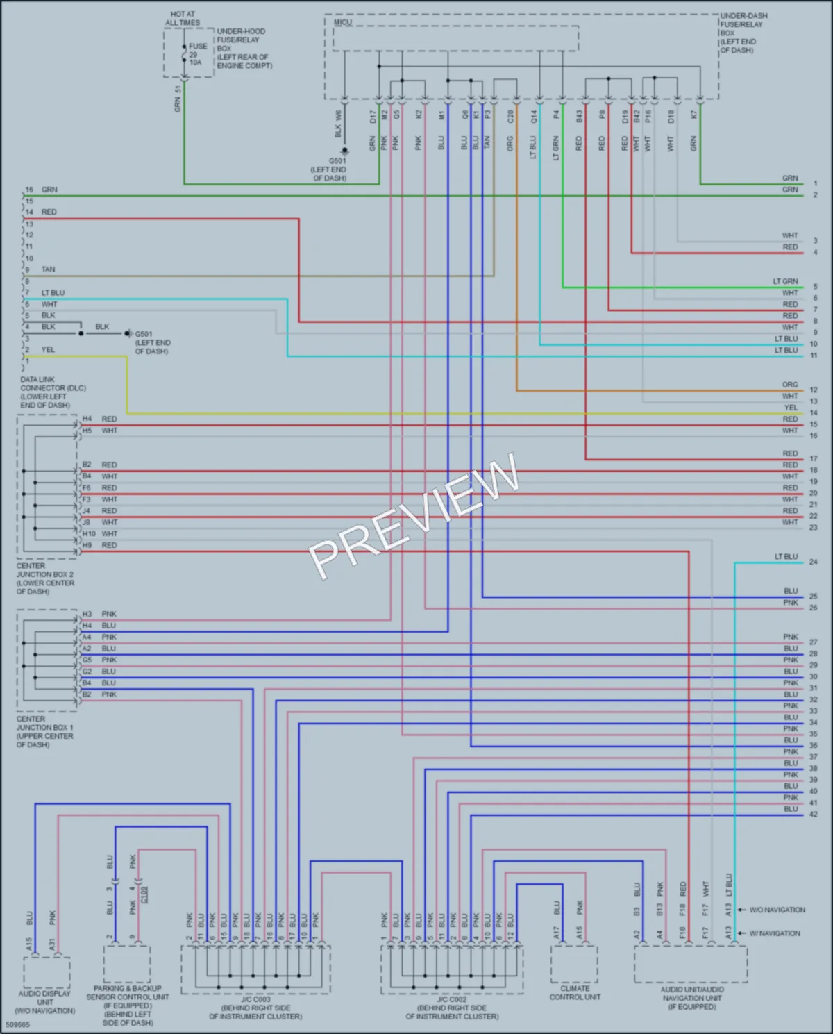 2018 Acura RDX Computer Data Lines wiring diagram preview