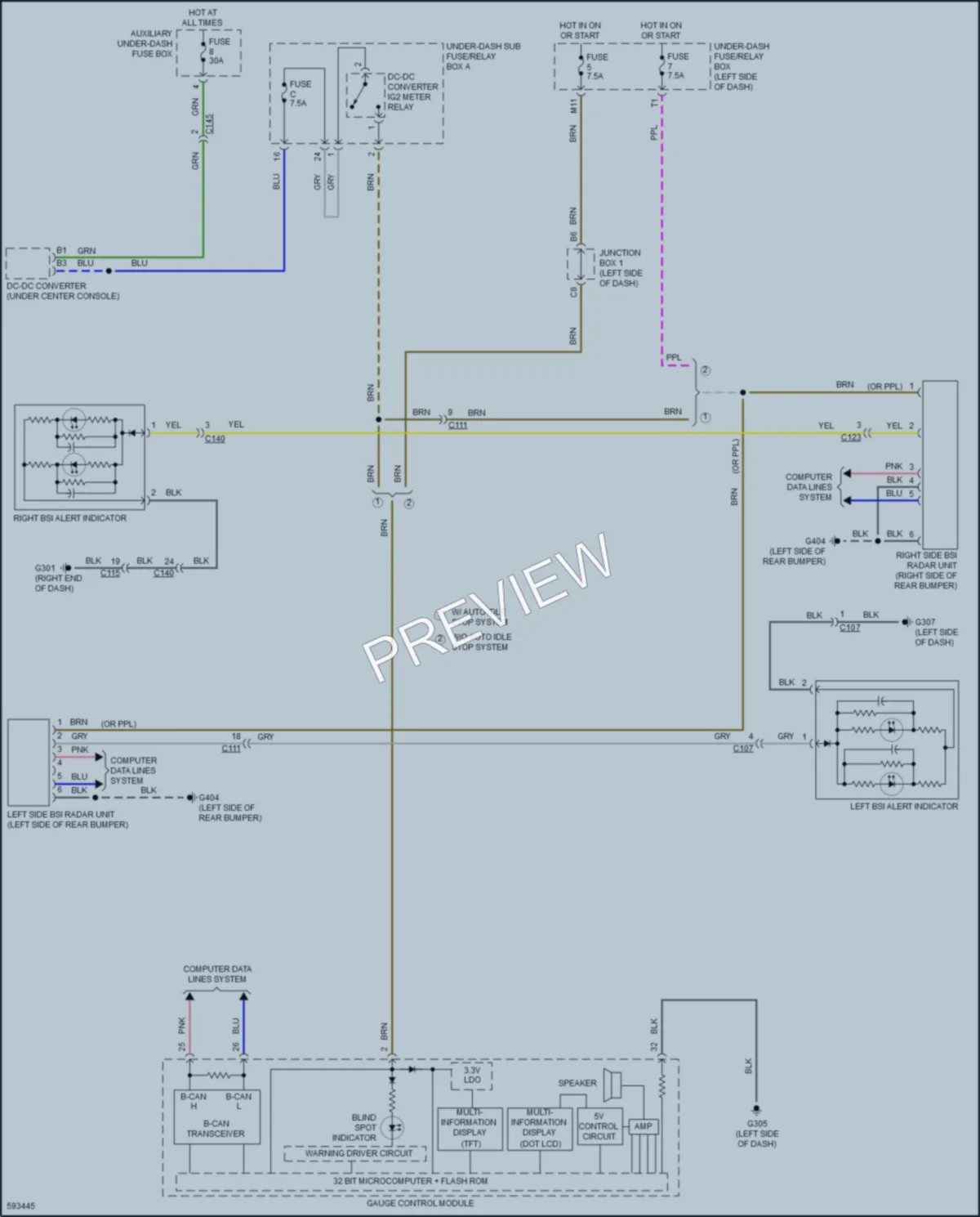 2018 Acura TLX Navigation wiring diagram preview