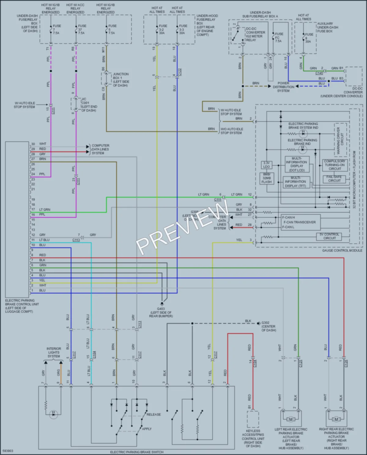 2018 Acura TLX Shift Interlock wiring diagram preview
