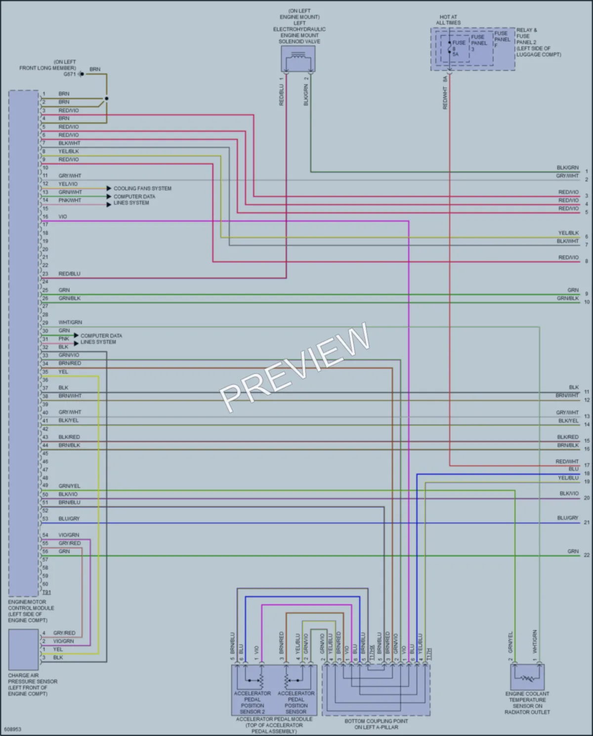 2018 Audi A5 Engine Performance wiring diagram preview