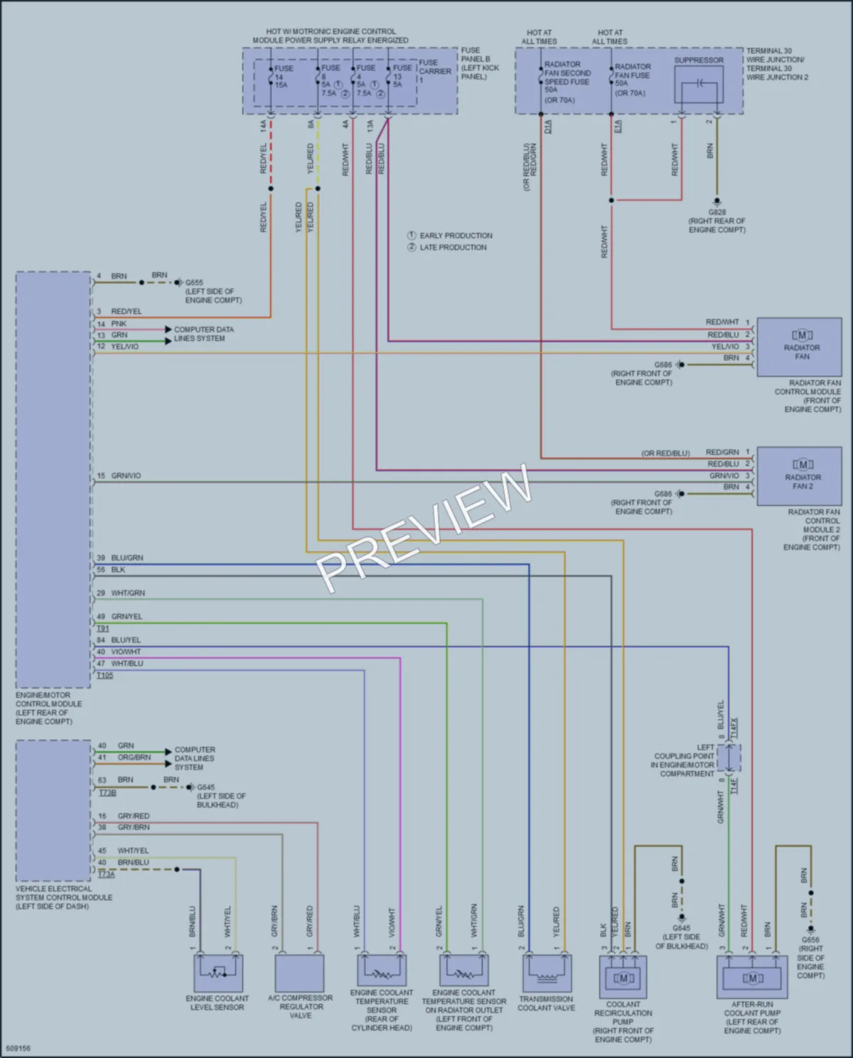 2018 Audi Q7 Cooling Fan wiring diagram preview