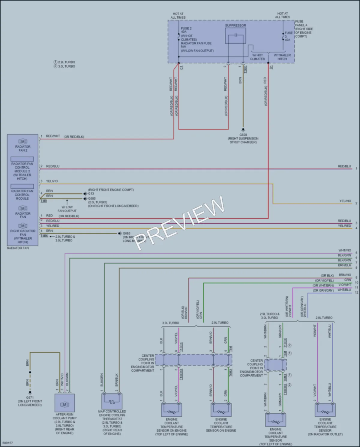 2018 Audi 4D Hatchback Cooling Fan wiring diagram preview