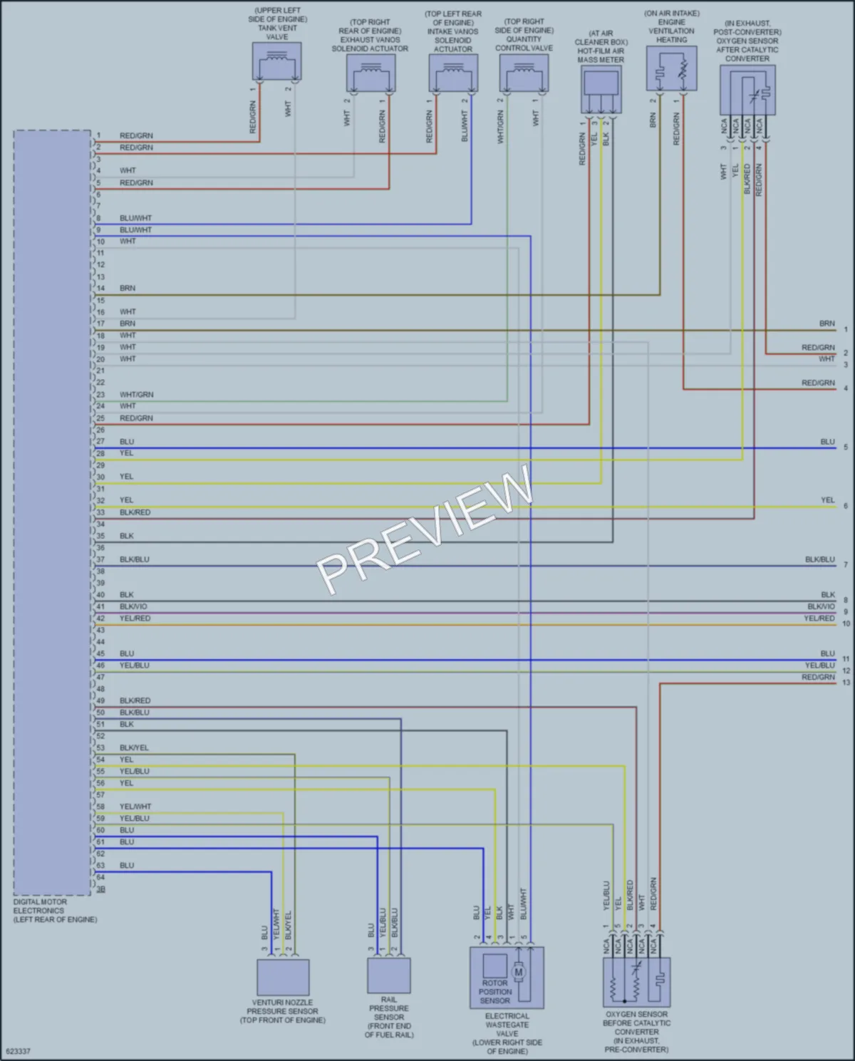2018 BMW 230i Engine Performance wiring diagram preview