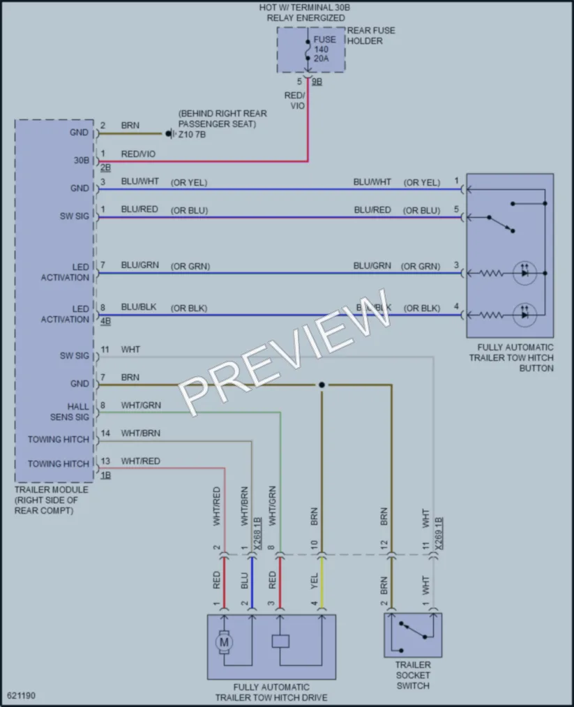 2018 BMW 330i Active Bodyworks wiring diagram preview