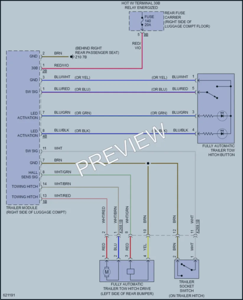 2018 BMW 440i Active Bodyworks wiring diagram preview