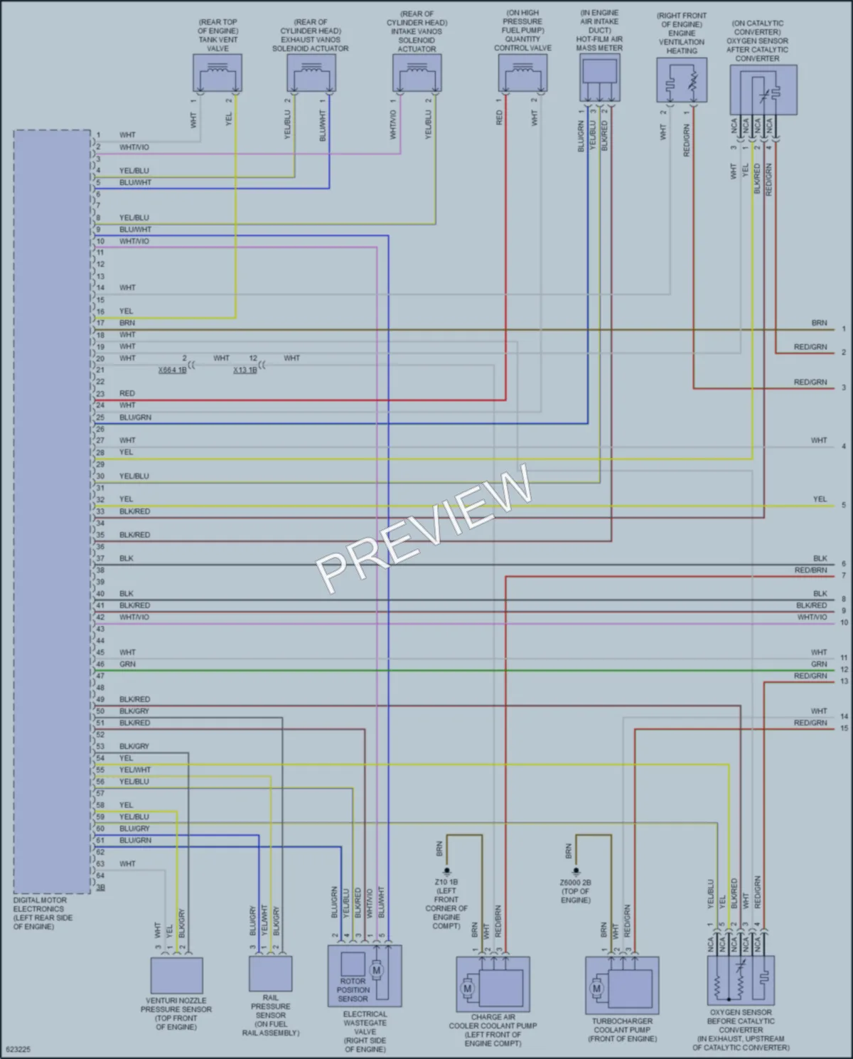 2018 BMW 440iGranCoupe Engine Performance wiring diagram preview