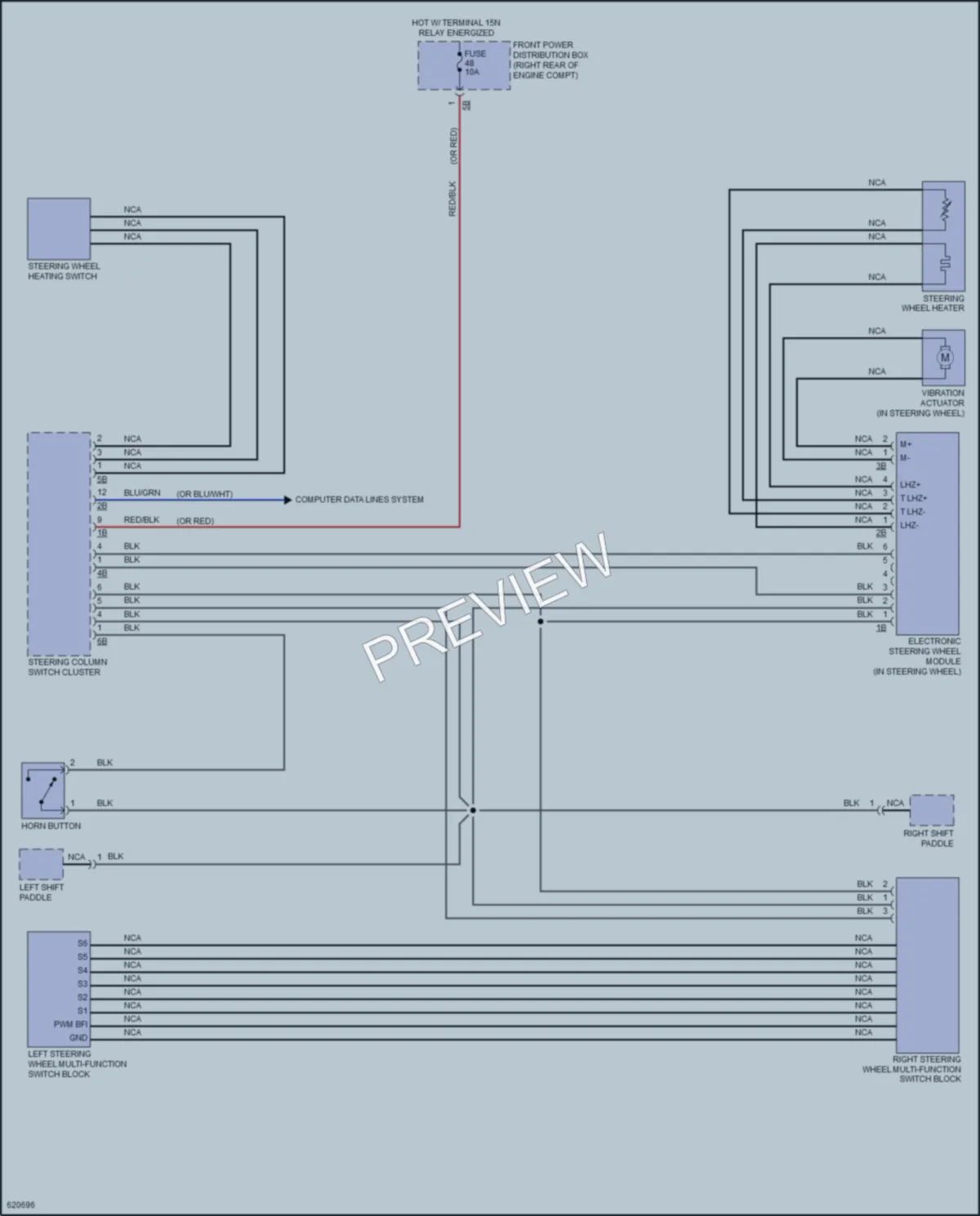 2018 BMW 440iGranCoupe Power Seats wiring diagram preview