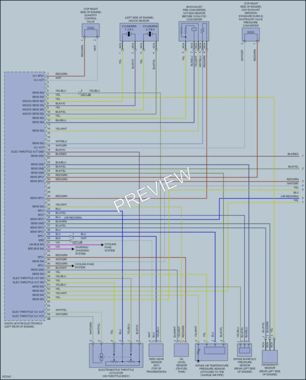 2018 BMW M2 Engine Performance wiring diagram preview