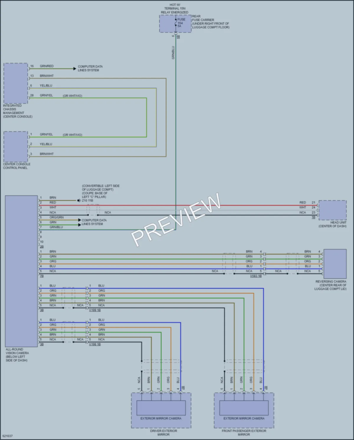 2018 BMW M240i Navigation wiring diagram preview