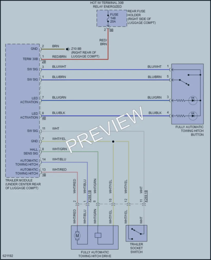 2018 BMW M6GranCoupe Active Bodyworks wiring diagram preview