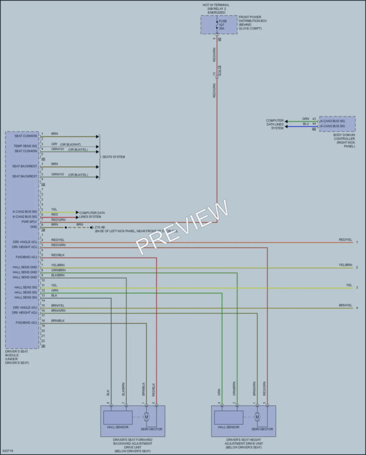 2018 BMW X2 Memory Systems wiring diagram preview