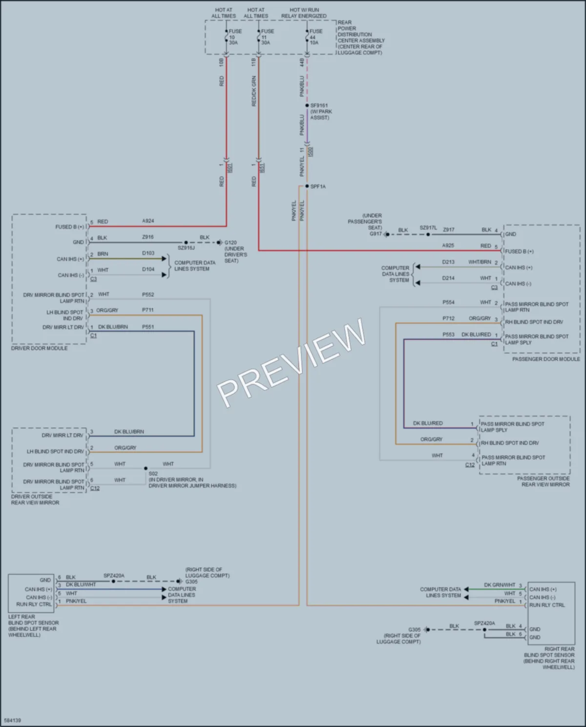 2018 Chrysler 300 Navigation wiring diagram preview