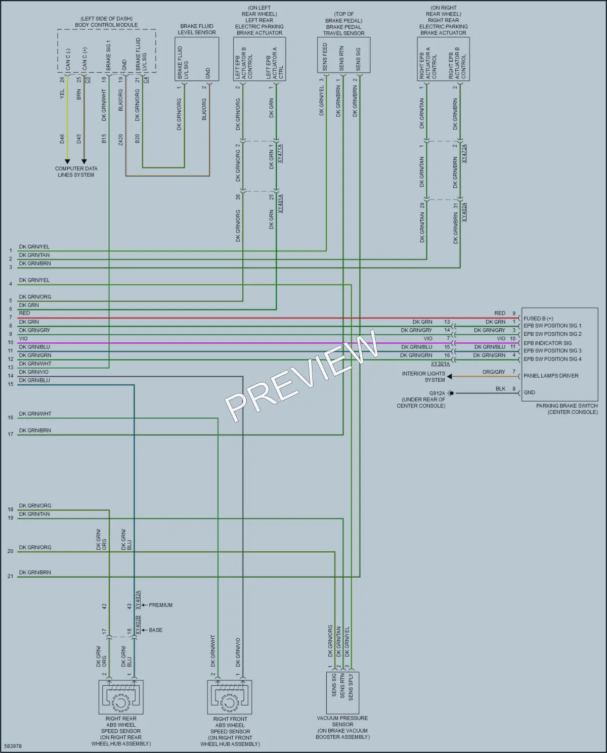 2018 Chrysler PacificaNew Anti Lock Brakes wiring diagram preview