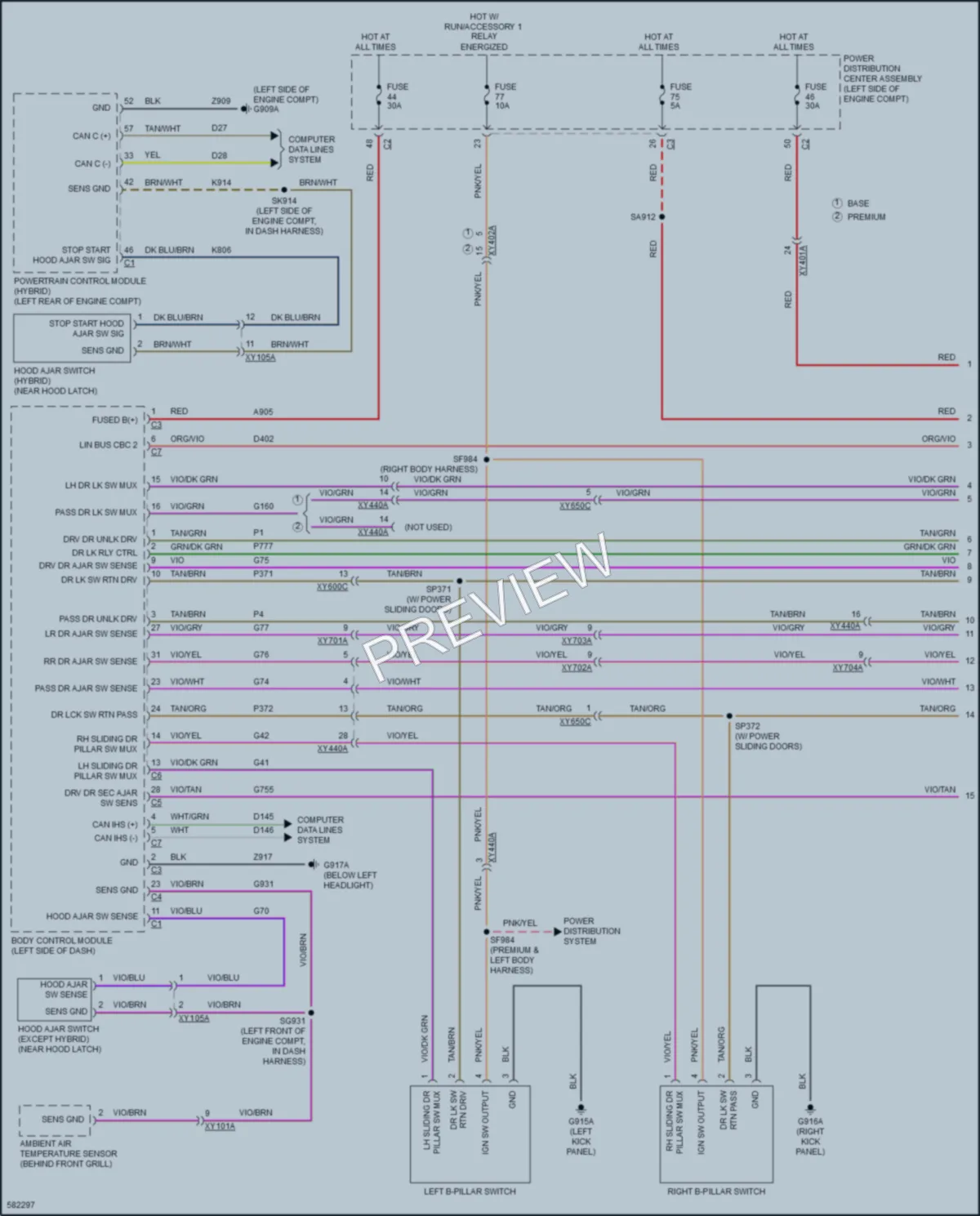 2018 Chrysler PacificaNew Anti Theft wiring diagram preview