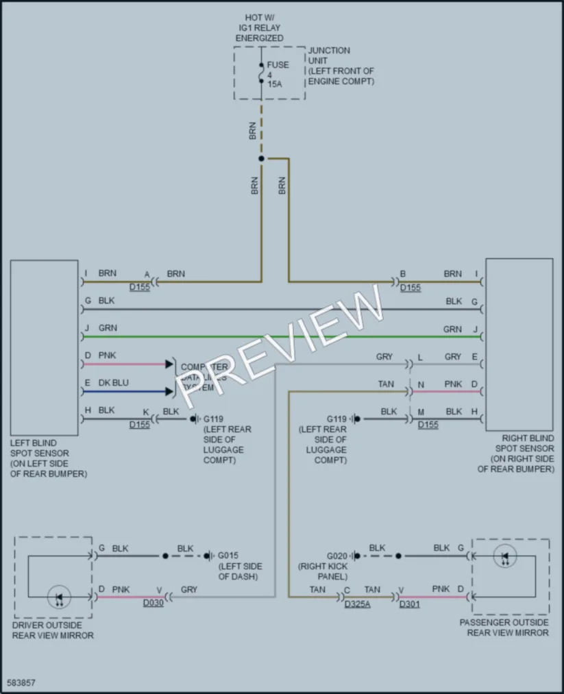 2018 Fiat 124Spider Navigation wiring diagram preview