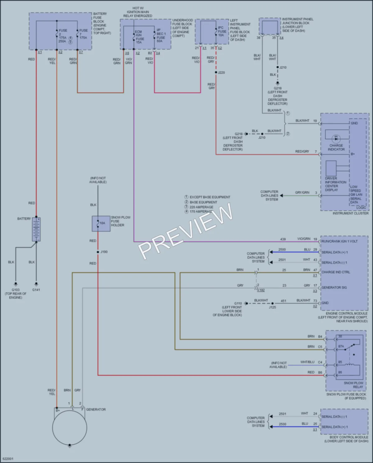 2018 GMC 2500HDSierra Starting Charging wiring diagram preview