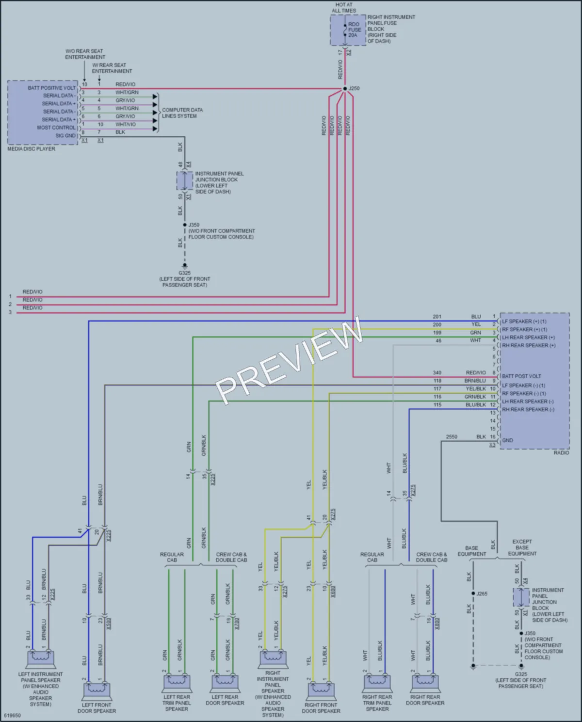 2018 GMC 3500HDSierra Navigation wiring diagram preview