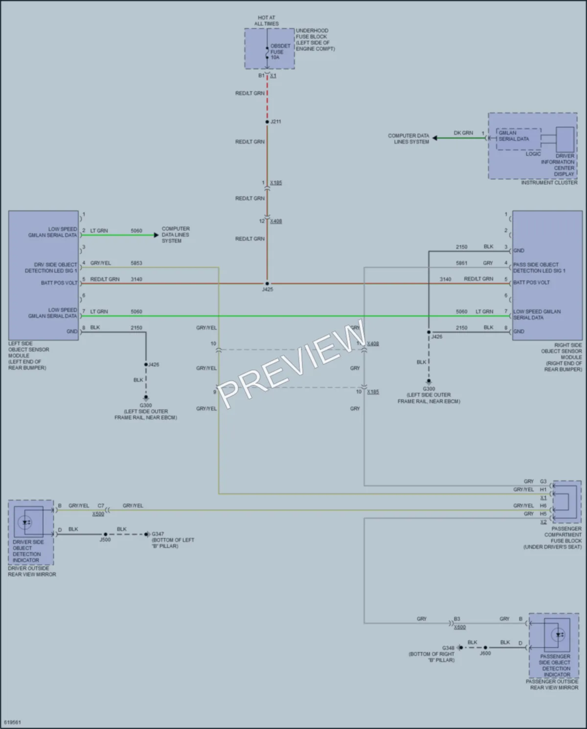 2018 GMC 3500Savana Navigation wiring diagram preview