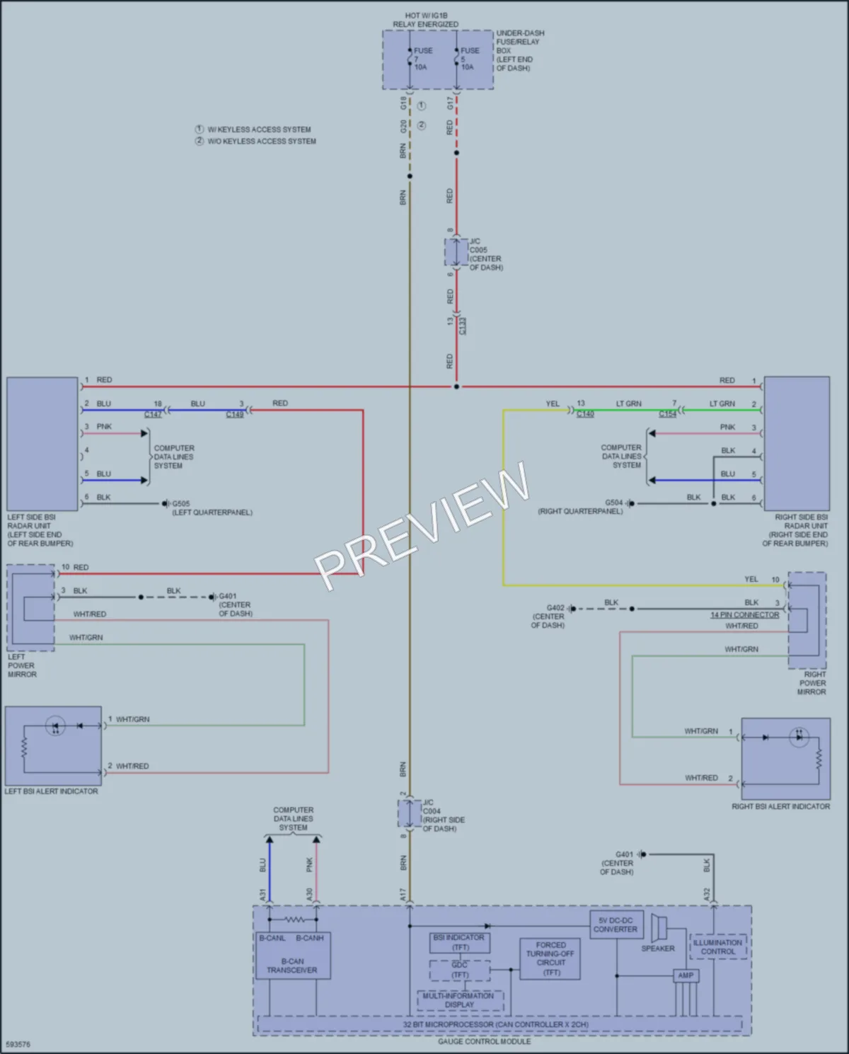 2018 Honda CRV Navigation wiring diagram preview