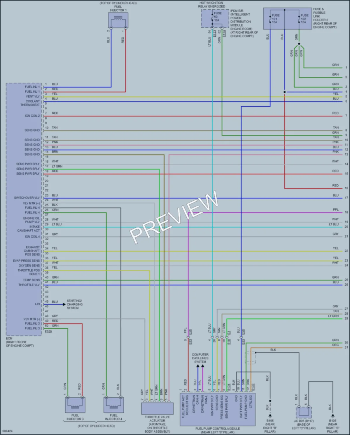 2018 Infiniti Q60 Engine Performance wiring diagram preview