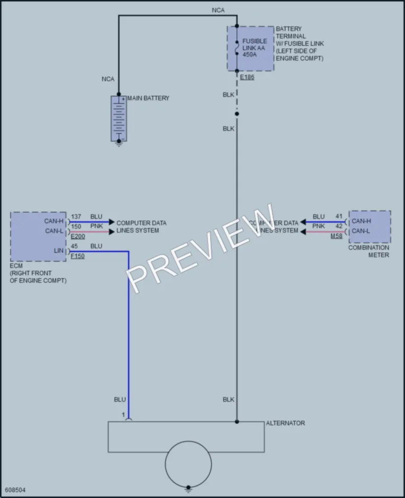 2018 Infiniti Q60 Starting Charging wiring diagram preview
