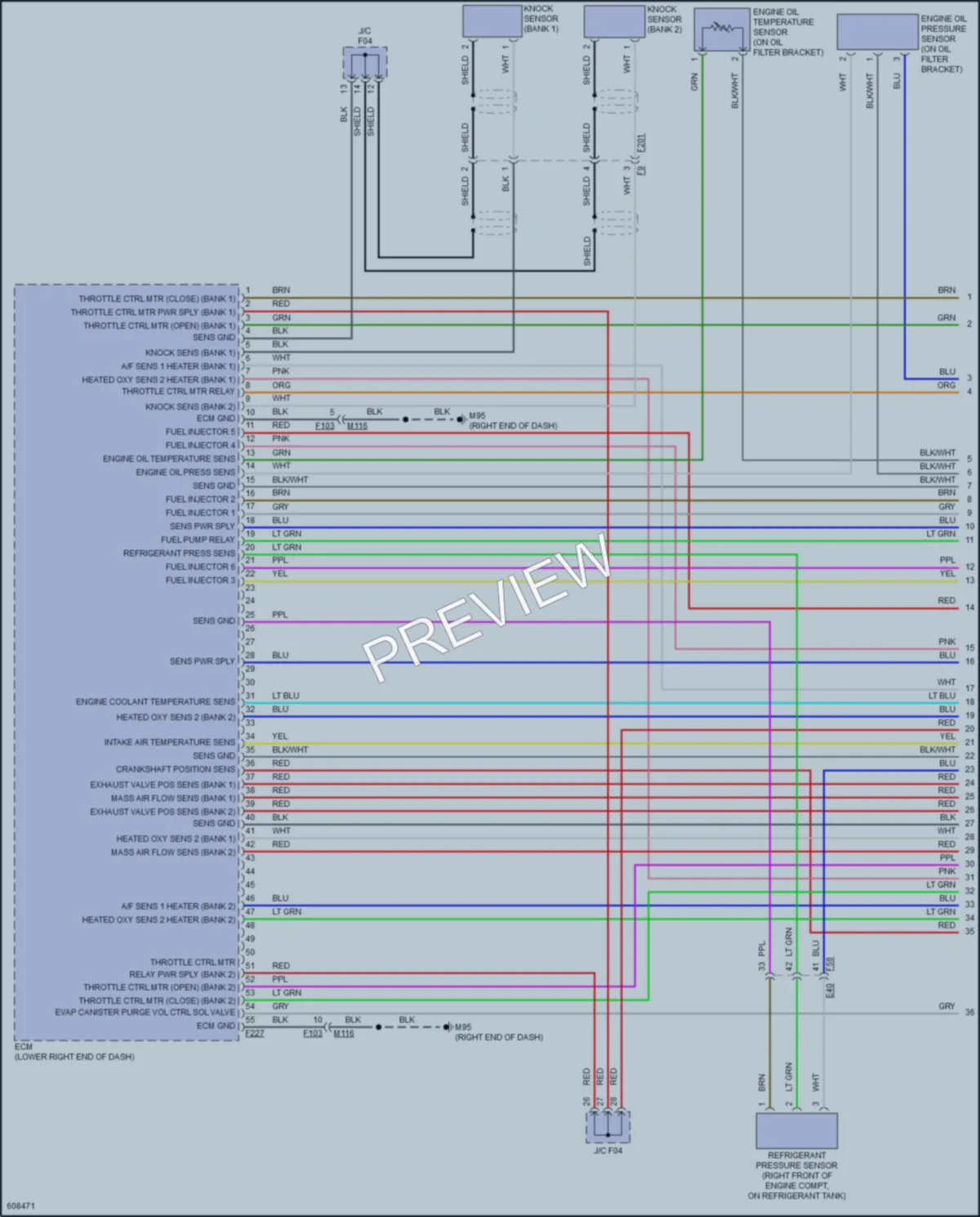 2018 Infiniti Q70Hybrid Engine Performance wiring diagram preview