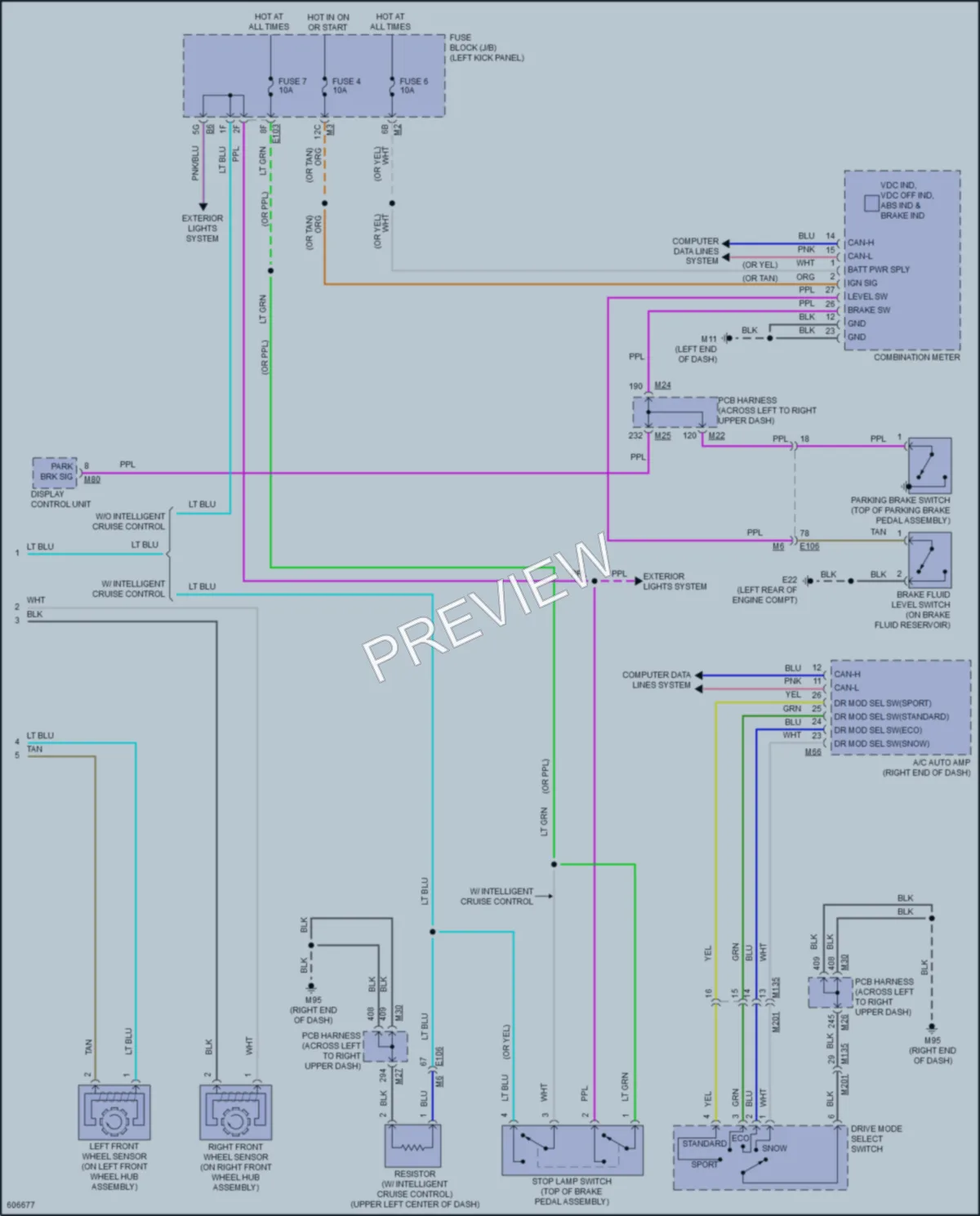2018 Infiniti Q70L Anti Lock Brakes wiring diagram preview