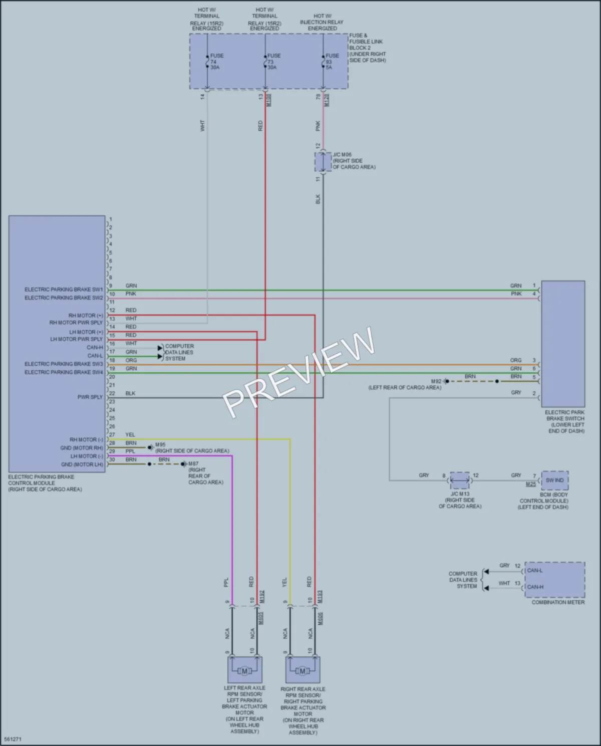 2018 Infiniti QX30 Shift Interlock wiring diagram preview