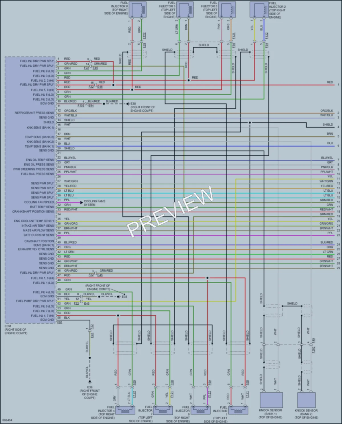 2018 Infiniti QX80 Engine Performance wiring diagram preview