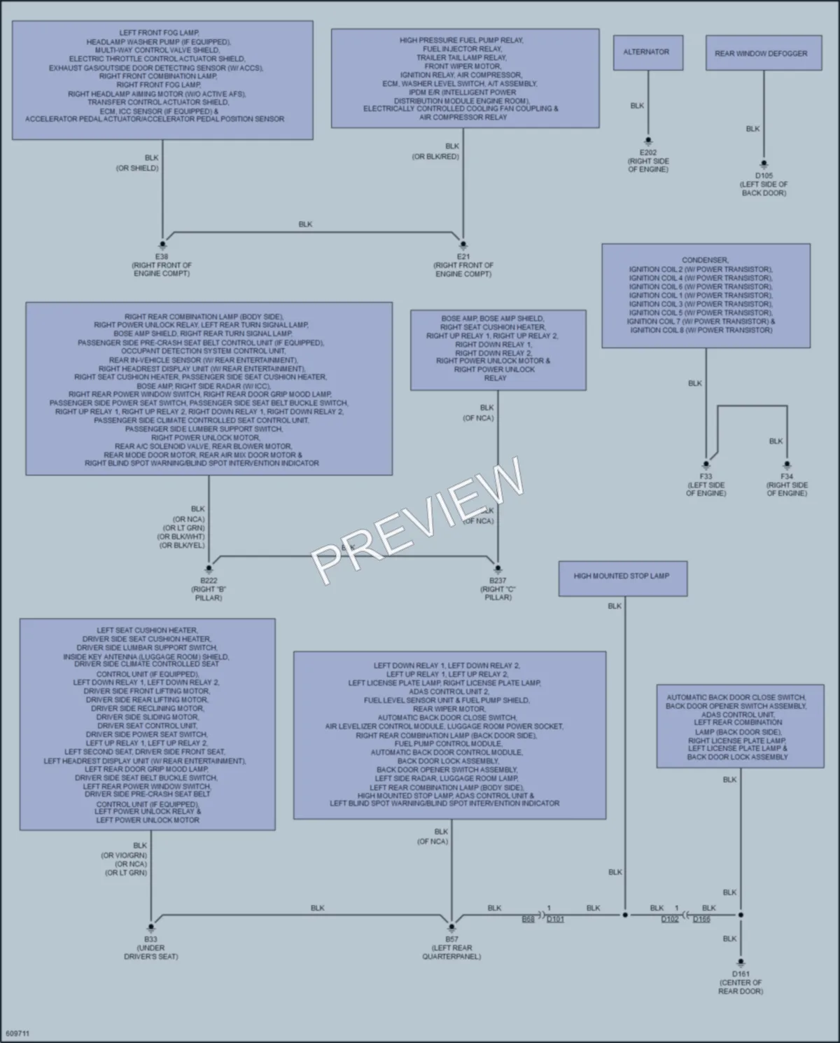 2018 Infiniti QX80 Ground Distribution wiring diagram preview