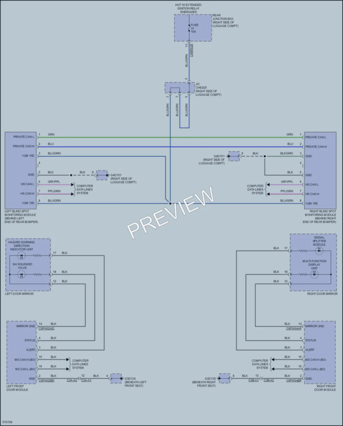 2018 Jaguar XFSportbrake Navigation wiring diagram preview