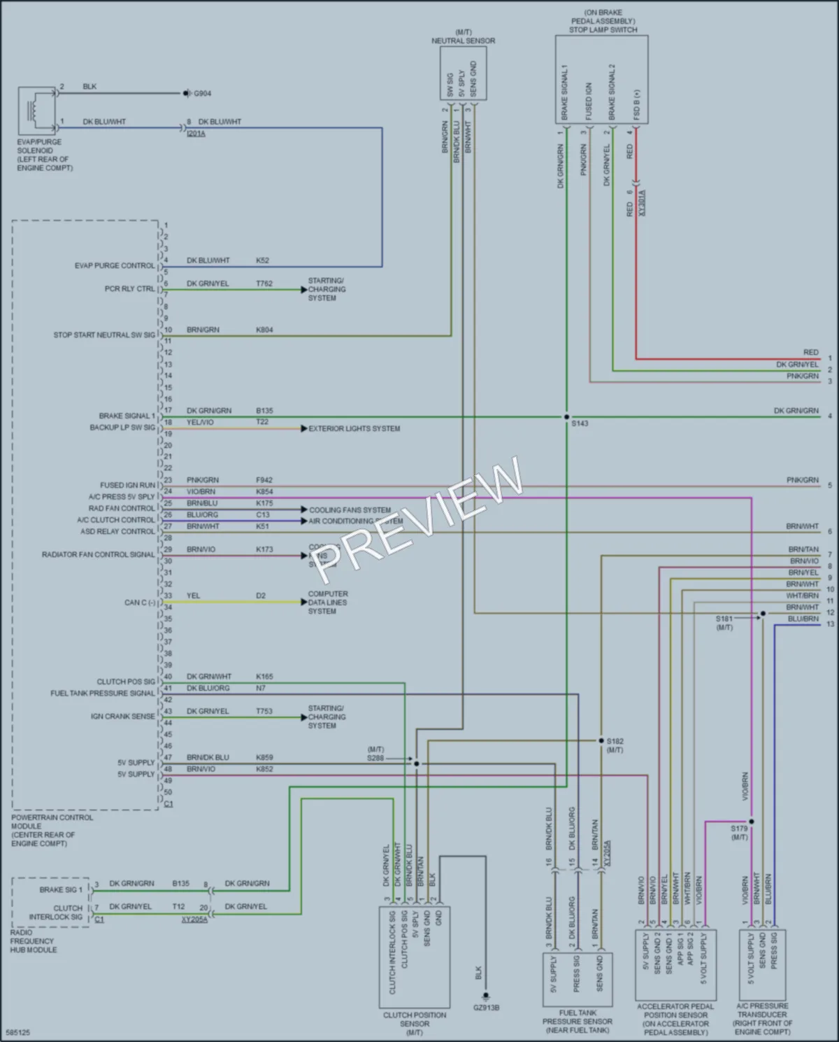 2018 Jeep Compass Engine Performance wiring diagram preview