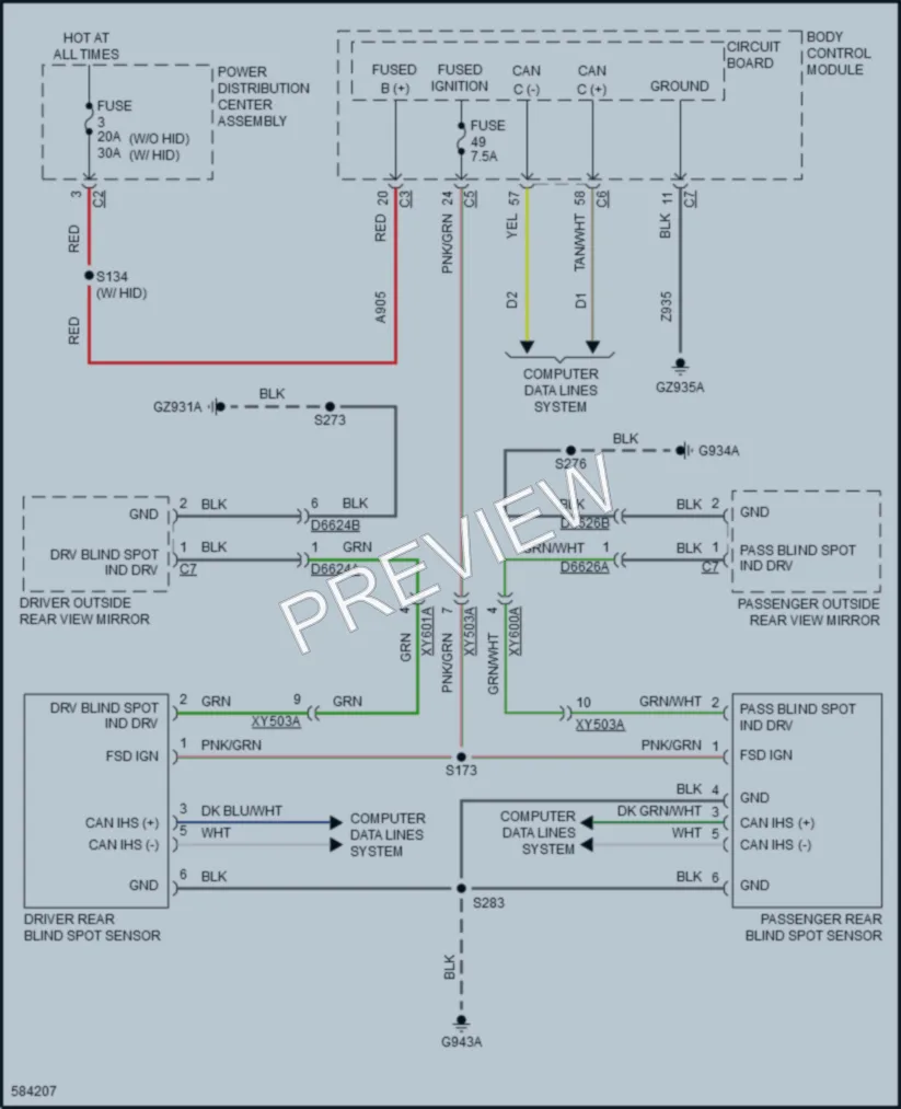 2018 Jeep Compass Navigation wiring diagram preview