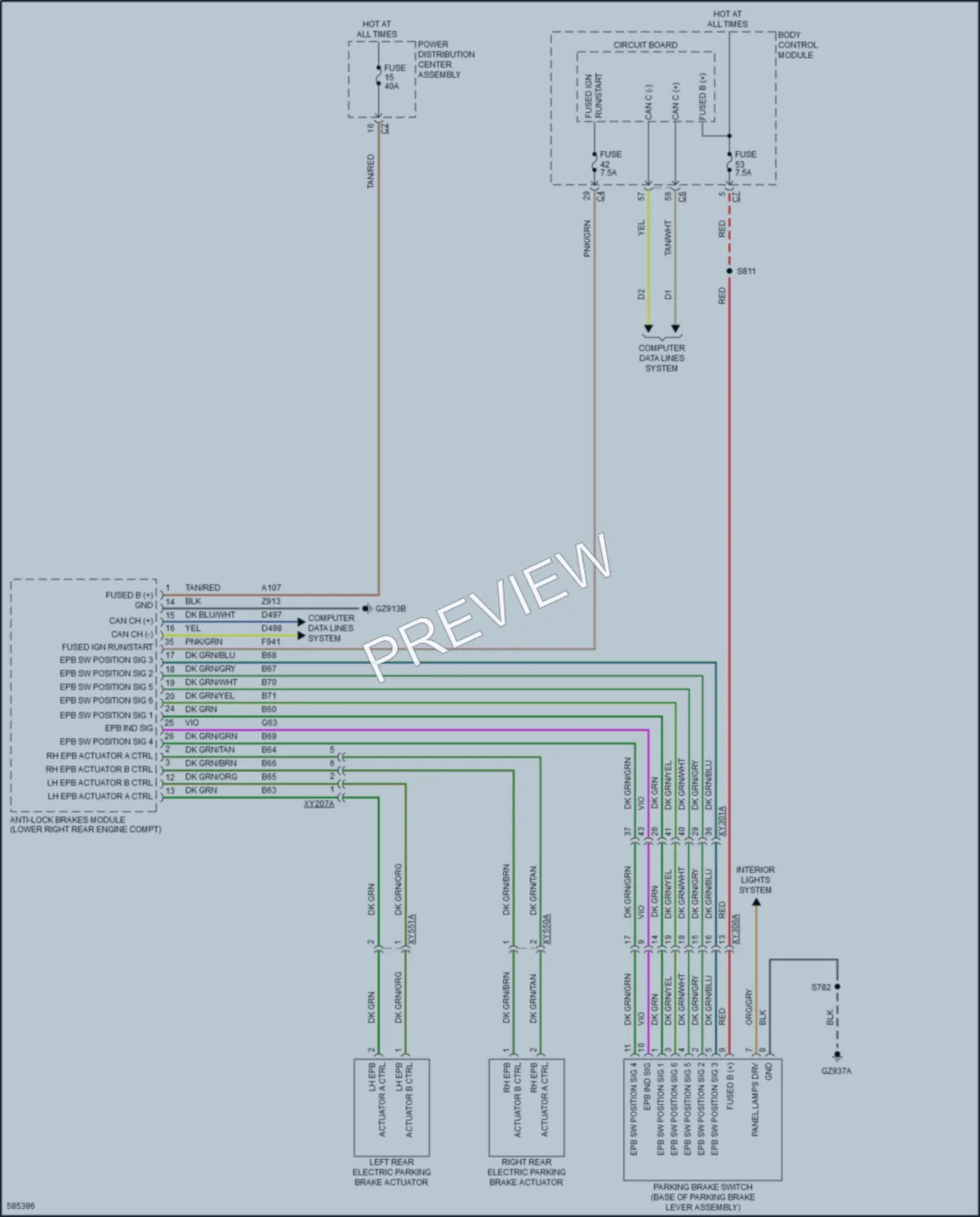 2018 Jeep Compass Shift Interlock wiring diagram preview