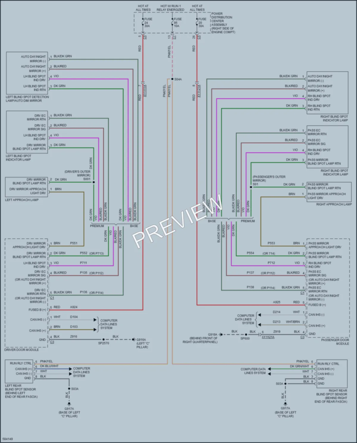 2018 Jeep GrandCherokee Navigation wiring diagram preview