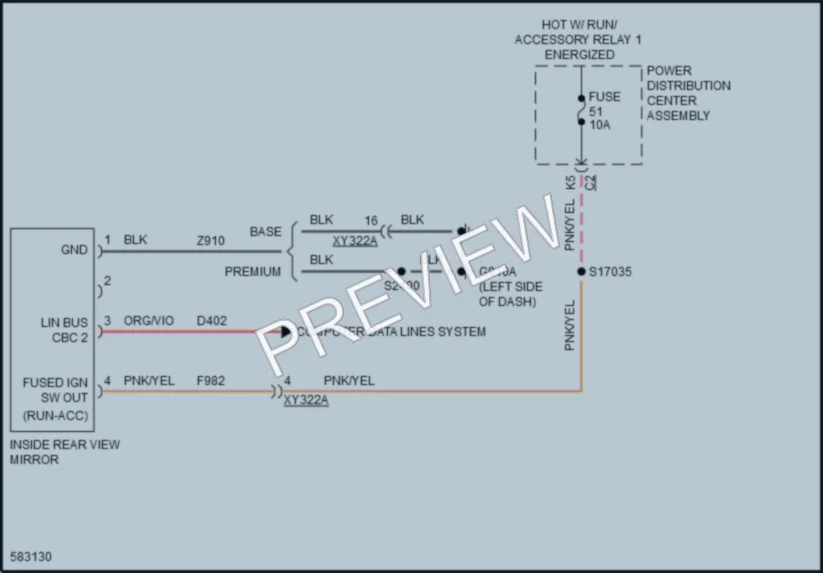 2018 Jeep Wrangler Power Mirrors wiring diagram preview