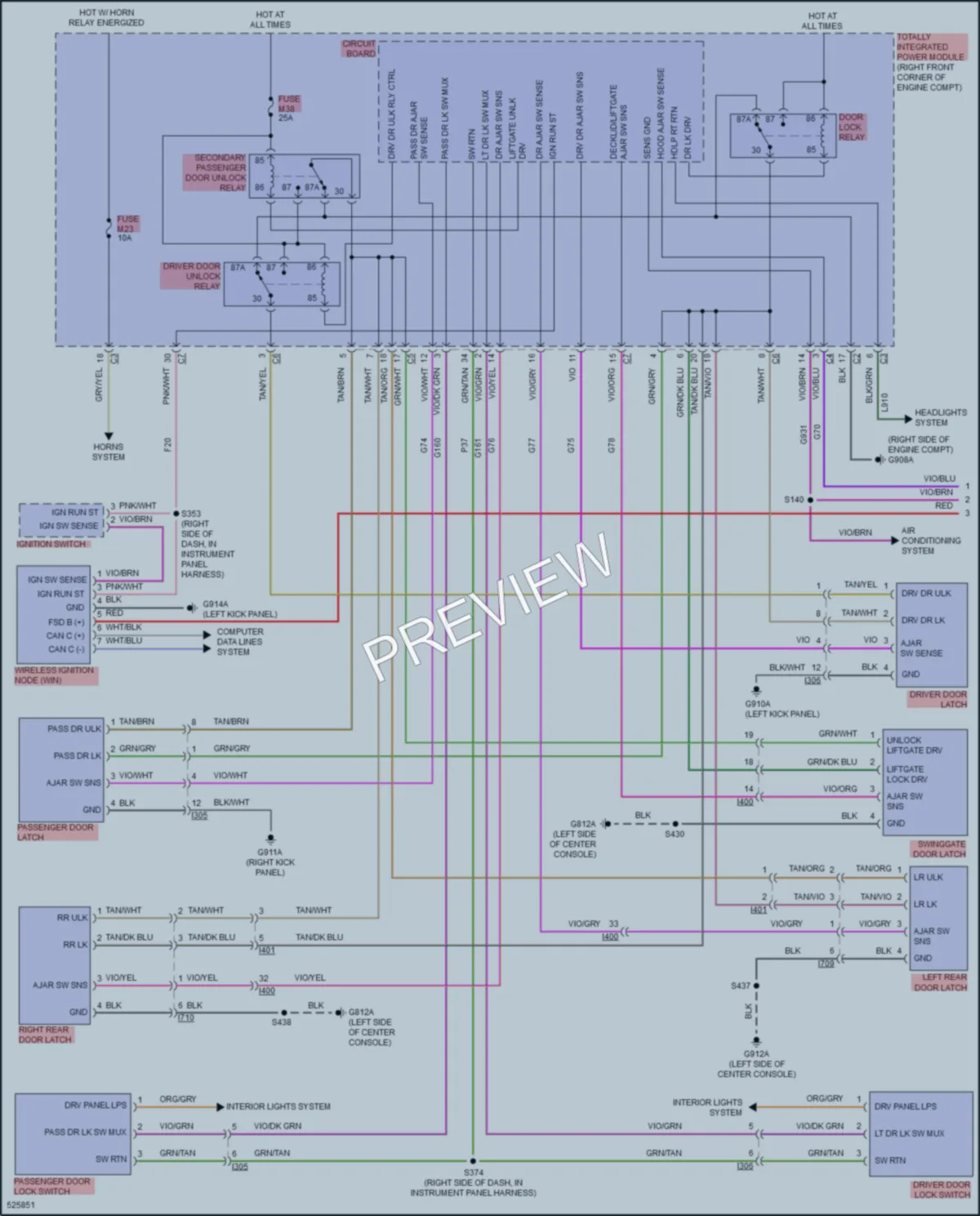 2018 Jeep WranglerUnlimited Anti Theft wiring diagram preview